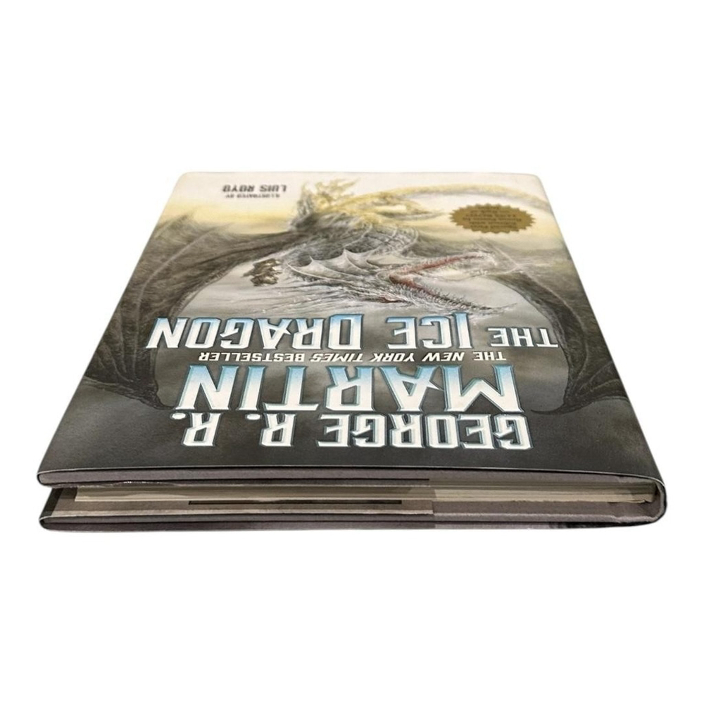 The Ice Dragon George R R Martin Luis Royo YA Fantasy Hardcover Illustrated - Picture 6 of 9